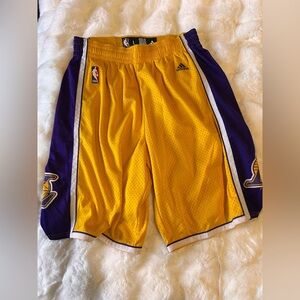 Adidas Men's Classic NBA LA Lakers Basketball Shorts